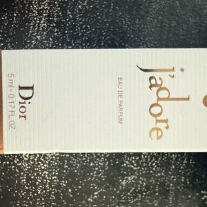 Dior J'adore Eau de Parfum with Gold Accents
